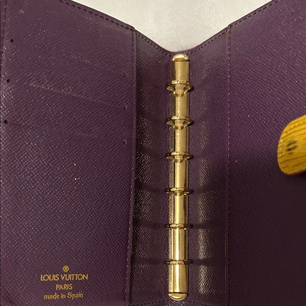 Louis Vuitton Epi Leather Small Ring Agenda Cover